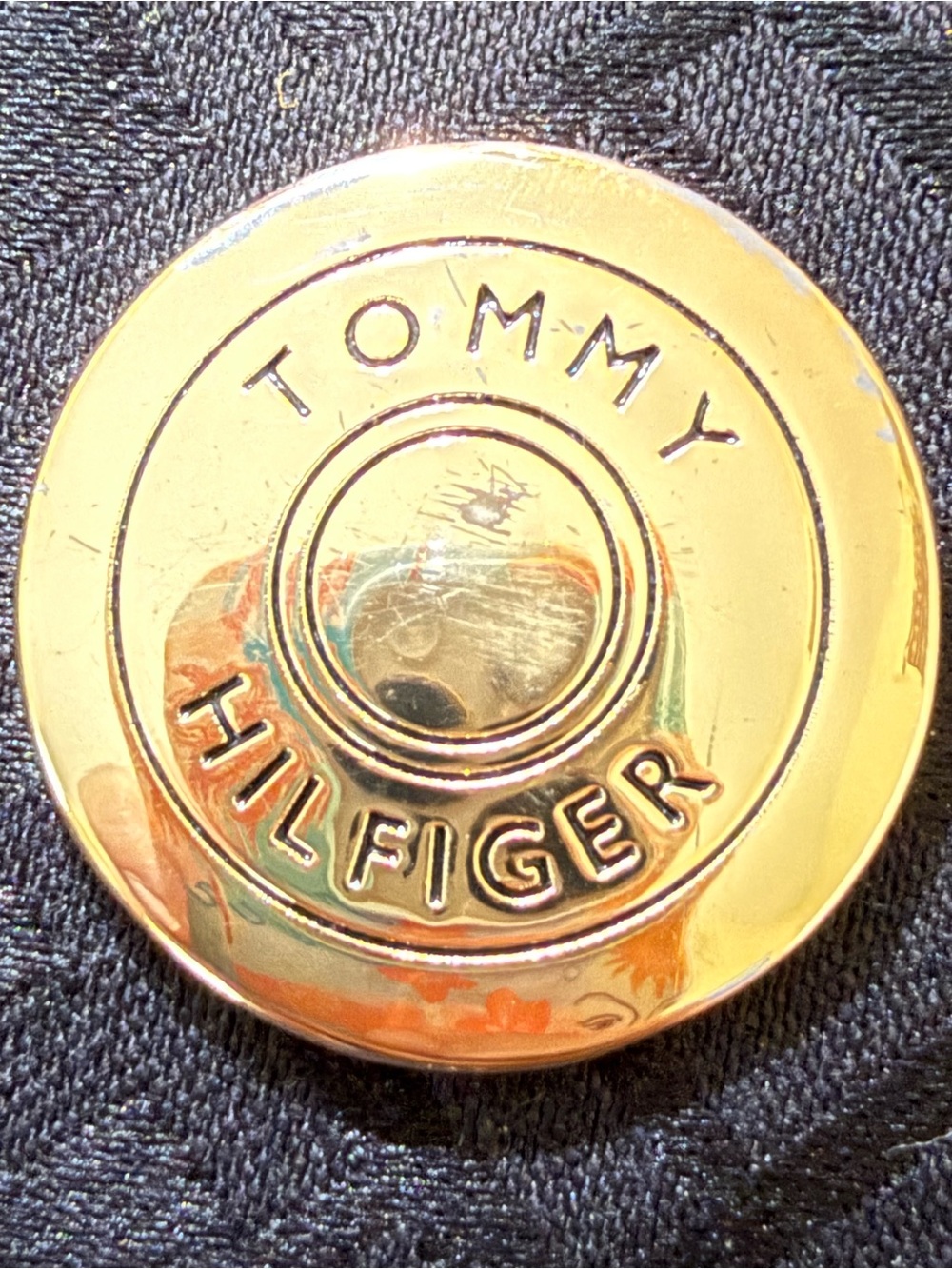 Tommy Hilfiger Black Quilted Crossbody Bag with Gold Accent - Picture 9 of 12
